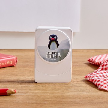 【TOYSELECT】PINGU我只是個小人物22.5W折疊式三合一Qi2磁吸支架無線充電器