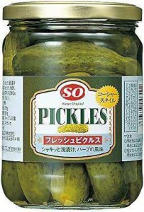 SO フレッシュピクルス コーシャースタイル 500g×2本