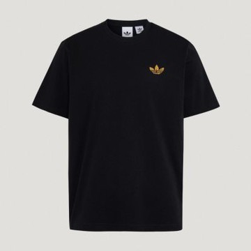 Adidas 愛迪達 Trefoil Tee LE7353 男 T恤 運動上衣 休閒短袖 黑 亞版 純棉 印花