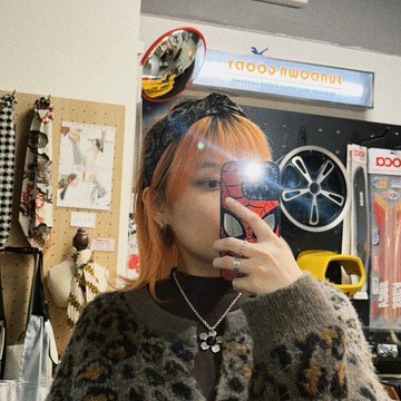 手工髮帶 / 異國磁磚 / 東京限定/ 黑色 / 女裝男裝