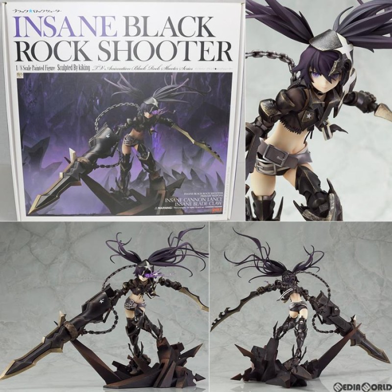 中古即納』{FIG}インセイン・ブラック☆ロックシューター TV ANIMATION BLACK ROCK SHOOTER 1/8 完成品 フィギュア  グッドスマイルカンパニー(20130930) | LINEブランドカタログ