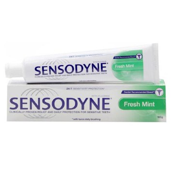 新包裝SENSODYNE清涼薄荷牙膏(100g)*6