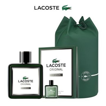 LACOSTE經典男性香精100ml(贈品牌圓筒旅行包+隨機小香乙瓶)
