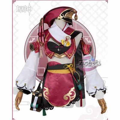 P⑪7 原神 煙緋 えんひ コスプレ 高品質 木箱 靴 ウィッグ 靴 刺繍 煙緋(えんひ) コスプレ衣装 コスプレ靴 『原神(げんしん
