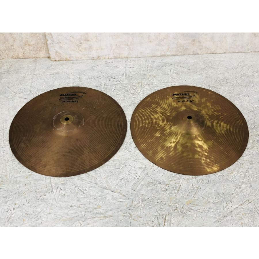 中古 MAXTONE 14 HiHats Pair (u76989)