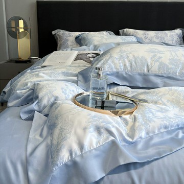 床包組 三件組 四件組  床單被套枕套床包 家用寢具夏季冰絲輕奢四件套夏款輕奢夏天水洗被套床單宿舍三件套床上用品