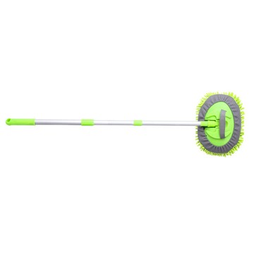 iSFun 洗車DIY多功能可伸縮珊瑚絨拖把