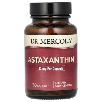 Dr. Mercola, 蝦青素，12 毫克，30 粒膠囊