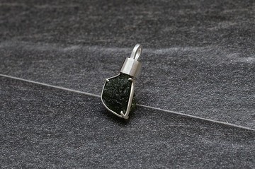 純銀捷克隕石墜飾