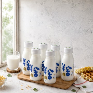 【羊舍】鮮羊乳 6瓶/組 (180ml/瓶)