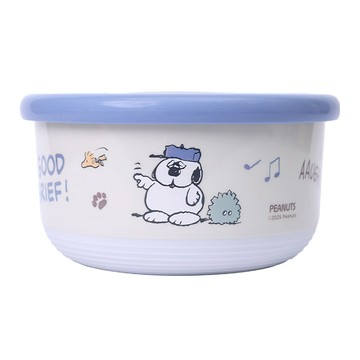 HOUSUXI不鏽鋼雙層隔熱碗1.2L-歐拉夫