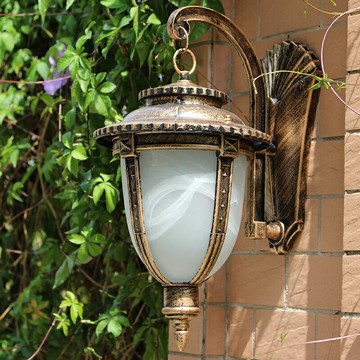 歐式創意庭院燈防水戶外壁燈室外陽臺走廊過道圍墻樓梯裝飾燈家用