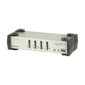 ATEN 昌運監視器 CS1734B 4埠 PS/2-USB VGA/音訊 KVMP多電腦切換器