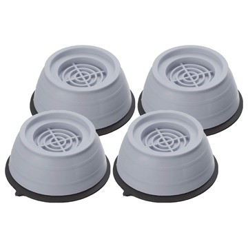 上手家居 洗衣機減震防滑增高墊 4入/組 灰色 TPU橡膠材質  9 x 4cm  1組