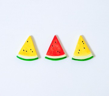 すいか西瓜小胸針