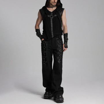 塞菲羅特圓環街頭闊腿褲