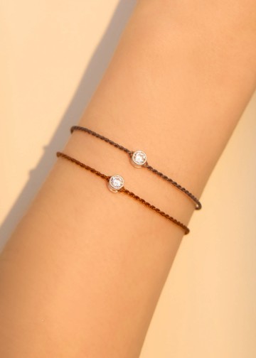 祈願｜呷飽睏飽・純銀手鍊