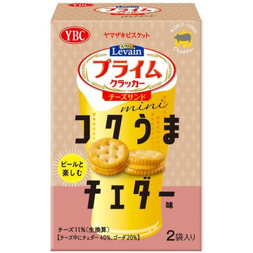 Yamazaki Bisquet Levan Prime Sand Mini Koku Uma Cheddar味道50G