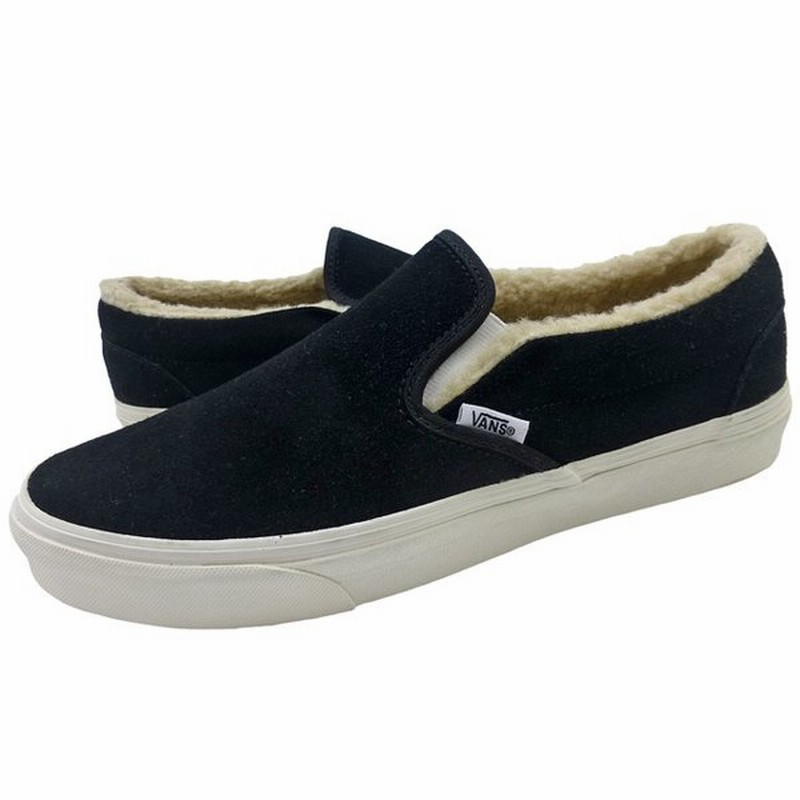 バンズ メンズ Classic Sherpa Slip On Vans Black In Sneakers シューズ スニーカー 21特集 スニーカー