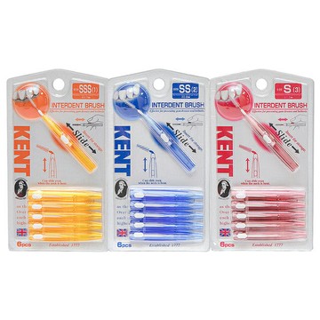【晨光】日本 KENT 牙間刷 6入(M號107937/S號 107920/SS號 107913/SSS號 107906)【現貨】