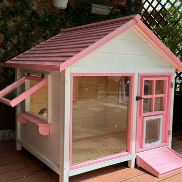 免運 公司貨 包安裝 戶外防雨狗屋貓屋貓舍狗舍支持私人定制防曬貓屋貓窩貓別墅狗窩 可開發票 全館八折 工廠現貨直銷 新品特價 d11238