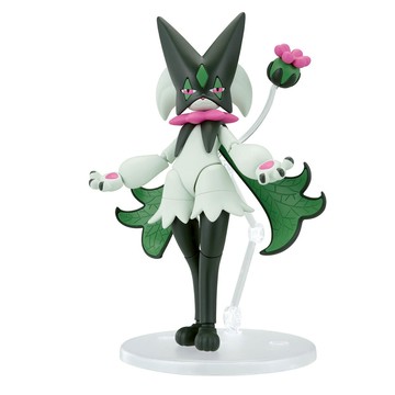 BANDAI Pokémon PLAMO 收藏集 056 魔幻假面喵 組裝模型  1個