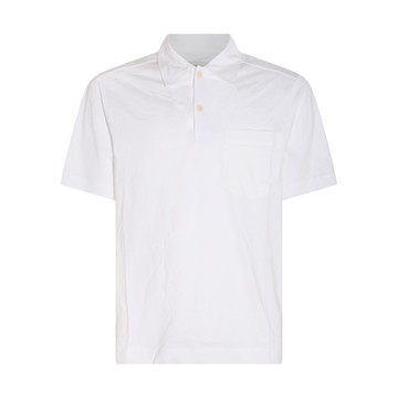 Dries Van Noten - White Cotton Polo Shirt