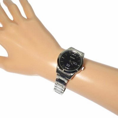 SEIKO/セイコー V138-0AB0 腕時計 ステンレススチール ソーラー