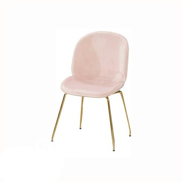 甲蟲椅 絨布餐椅  Beetle Dining Chair