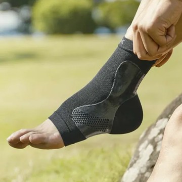 HOLZAC 護踝護套 黑色  M(24~26cm)  1個