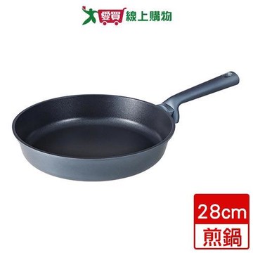 康寧 藍寶石鑄造不沾平煎鍋28cm 鍋具 鍋子 煎鍋 不沾【愛買】