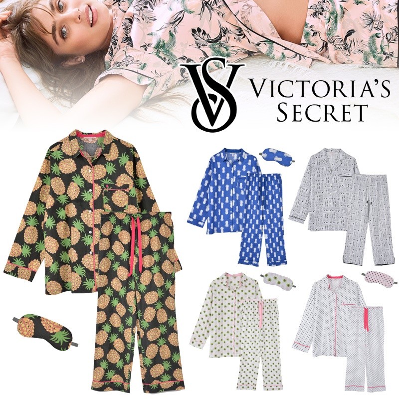 ヴィクトリアシークレット Victorias Secret Pajamas パジャマ ルームウエア セットアップ パイナップル パイン ハート 家着 部屋着 通販 Lineポイント最大1 0 Get Lineショッピング