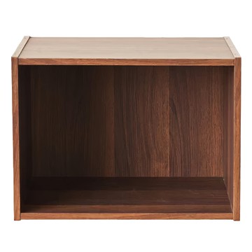 TZUMii 家居 E1一格空櫃 胡桃色  W41.5公分XD30公分XH30公分  1個