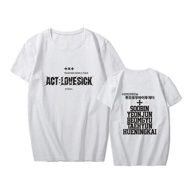 エンタメ/ホビーTXT ACT : LOVE SICK S/S T-SHIRT 新品