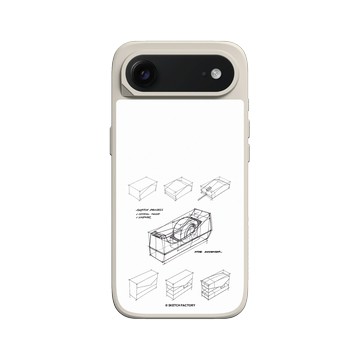 iPhone Air SolidX 貝殼灰 - Sketch Factory - 辦公室小物素描