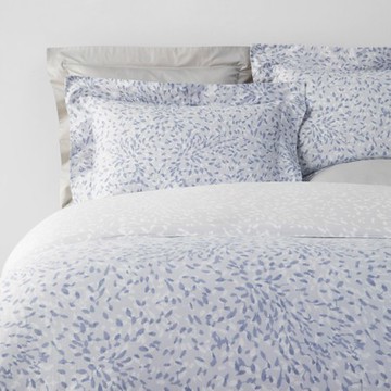 查莉300織純棉床包兩用被組雙人 波光