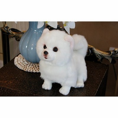 ポメラニアン ぬいぐるみ 犬の人形 ペット かわいい 白 リアル おもちゃ プレゼント 通販 Lineポイント最大0 5 Get Lineショッピング