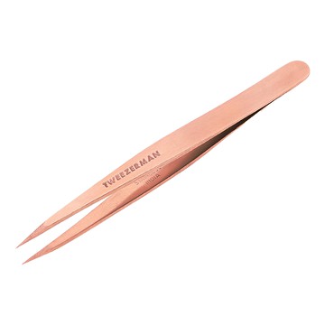 TWEEZERMAN 專業尖頭鑷 10cm  玫瑰金  1支