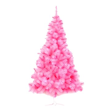 耶誕特級松針葉聖誕樹裸樹 聖誕裝飾  120cm  粉紅色  1個