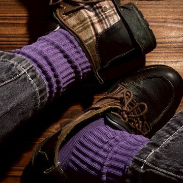 NicoFun 愛定做 4雙 繽紛 粗織線 運動鞋 中筒襪 運動襪 針織襪 網眼 透氣襪(中性襪24.5-27cm)m)