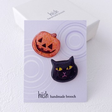 黑貓 Kurota 與傑克燈籠 (組合)