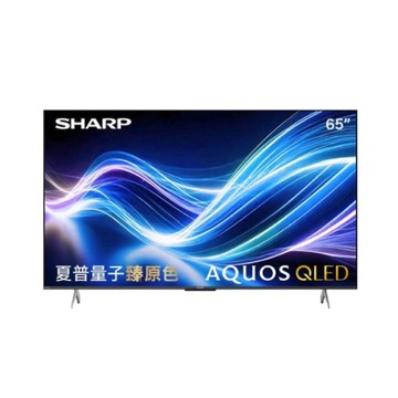 SHARP AQUOS 65吋 4K UHD Google TV 智慧液晶螢幕顯示器 含台灣製造14吋電風扇 4T-C65HL6500X