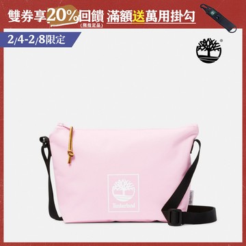 Timberland 女款亮粉色側背小包|A5W2FEYV