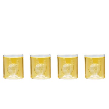 WINKEE-搖滾手勢Shot杯四件組 一口杯