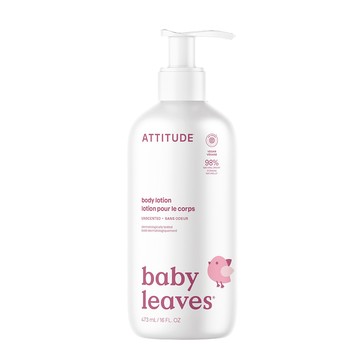 加拿大 ATTITUDE 艾特優_嬰幼兒身體乳 (無香味) AL16625