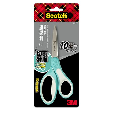 3M Scotch超銳利事務剪刀/SS-P7/不銹鋼/7吋