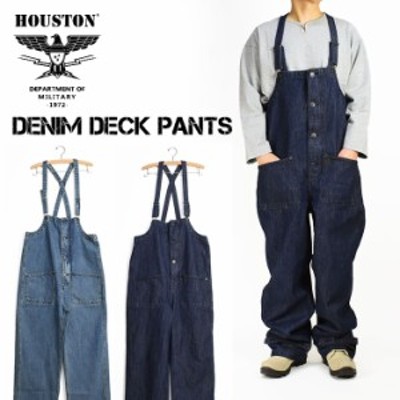 HOUSTON ヒューストン デニムデッキパンツ DENIM DECK PANTS