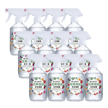 蔬果食器潔淨噴霧400ml*12入