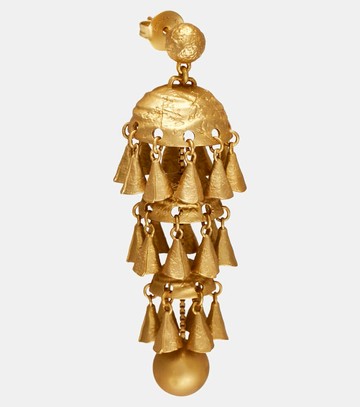 Zimmermann Whimsy Chandeliers 14kt gold-plated drop earrings