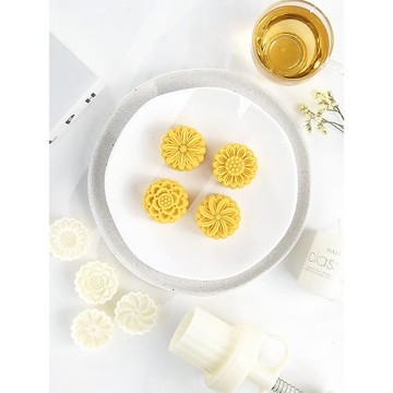 迷你綠豆糕模具25g一口酥手壓模具酥點按壓糕點模具中式家用小號